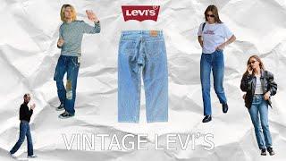 쿨한 빈티지 리바이스를 구매해봅시다 ㅣ 연식구분 & 구매팁 & 사이즈 (Vintage 90's Levi's Jeans)