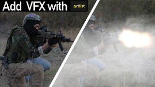 How To Use The FREE Artlist VFX Pack