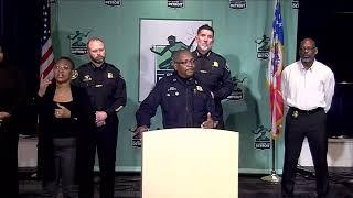 WATCH: Chief White releases 2022 year-end crime data.