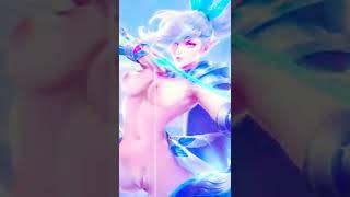 mobile legends bang bang : Niya skin nude #Shorts