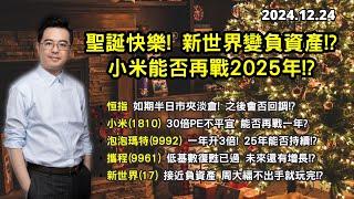 【負資產邊緣!?】新世界資產負債分析!? 小米能否再戰2025年!? | 泡泡瑪特(9992) 攜程(9961) 全年強勢 能否繼續持有!? | 美股港股分析 | 基金經理朱晉民