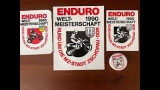 Enduro WM  Zschopau 1990 , Lumezzane Italien, Hungaroring Ungarn und  Endlauf in Povazka Bystrica