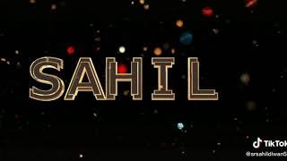 New sahil name whatsapp status