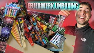 FEUERWERK UNBOXING für SILVESTER 2024/25