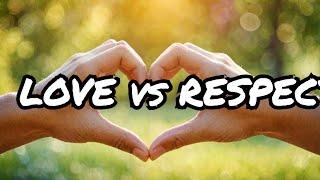 Love and respect. Whats more important? #relationshipsolutions #relationshiphelp