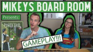 Power Grid Playthrough - Board Game by Rio Grande Games - Two Player Gameplay