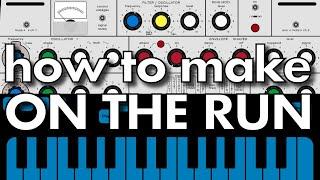 How to really make ON THE RUN on Synthi AKS