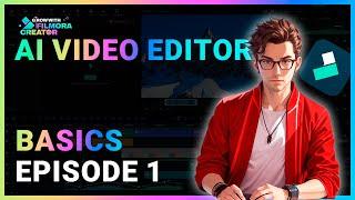 Basics - Beginners Guide | Wondershare Filmora 13 - AI Video Editor