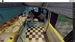 Volkswagen Camper King Monte Carlo Camper Van Walk-Through 3D Tour