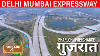 India's First Longest Expressway | Delhi Mumbai Expressway Package 4 | Narmada River Bridge