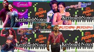 Pushpa 2 Songs Keyboard Notes | Devi Sri Prasad | Allu Arjun | Sukumar | Pushpa 2 The Rule