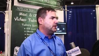 MacVoicesTV #1243: Macworld | iWorld 2012 - Noteboom Productions Provides Video Training on the Basi