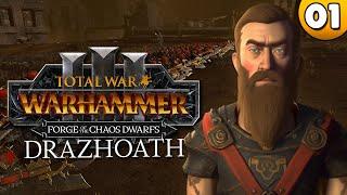 Chaoszwerge in Warhammer 3 | 001  Drazhoath auf Legendär gespielt  Let's Play PC 4K #PCGamePass