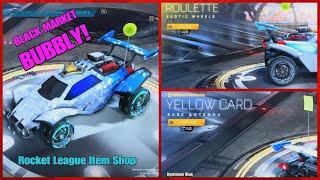 Rocket League Item Shop [ BLACK MARKET BUBBLY!]|Ryufalcon Blue