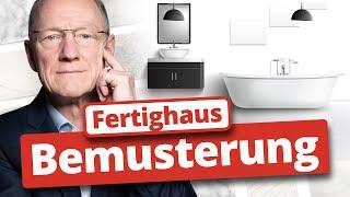 Fertighaus-Bemusterung: 50.000,- € Mehrkosten?