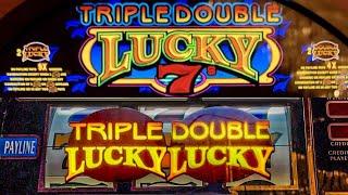 Old School Triple Double Lucky 7s Casino Classic 3 Reel Slot