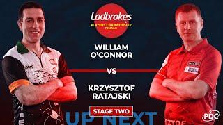 PDC Players Championship Finals 2021 11 27 - William O'Connor vs Krzysztof Ratajski - ENG