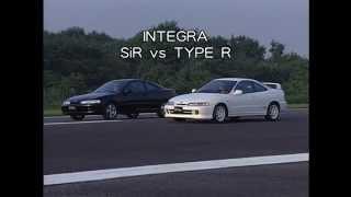 Best Motoring Drag Race Integra SiR (GSR) vs Integra Type R 1/4 mile 0-400m