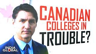 Canada's Clampdown On Immigration Hits Colleges | Trudeau's Crackdown Hurts Education Sector