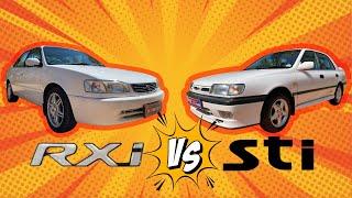 Toyota Corolla RXI VS Nissan Sentra STI