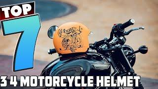 7 Best 3/4 Motorcycle Helmets for 2024: Top Picks for Every Rider