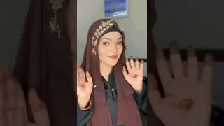 Bridal Handwork Hijab