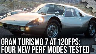 Gran Turismo 7 PS5 - 120Hz Patch - Four New Performance Modes Tested