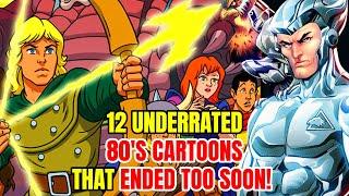 12 Insanely Underrated 80s Cartoons That Ended Too Soon!