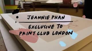 Print Club London X Jeannie Phan Limited edition screen print!