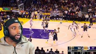 CashNasty Reacts To NUGGETS at LAKERS | FULL GAME HIGHLIGHTS | November 23, 2024