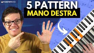 Accompagnamento al Pianoforte: 5 Pattern per Mano Destra 