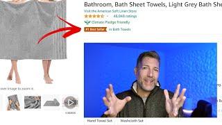 Best Selling Towels on Amazon - Why?