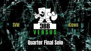 SVM -VS- Klown | Quarter Final - Dutch Beatbox Battle 2021