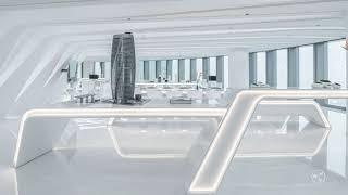 -zahahadid（扎哈.哈迪德）丽泽SOHO  延时摄影 timelaspe