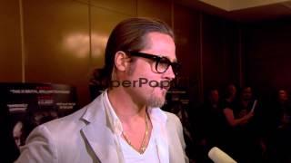 INTERVIEW: Brad Pitt on summer 2012 in London, style of t...