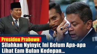 Prabowo Tanggapi Kasus Hasto, Ini Belum Apa-apa, Lihat Enam Bulan Kedepan,.