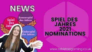 Spiel Des Jahres 2021 – Who has been nominated? | Including Kinderspiel & Kennerspiel Nominations