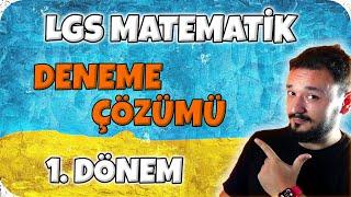 LGS Matematik 1. Dönem DENEME ÇÖZÜMÜ