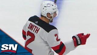 Devils' Brendan Smith Scores Fifth Unanswered Goal vs. Senators With Breakaway Deke