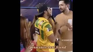 Hussain Rabeeca cute video || Possissive Hussain tareen ...