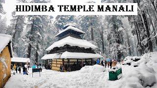 EP3 Minus -10 Degree Hidimba Temple ! Heavy #Snowfall ! #ManaliVlogs2022 #MallRoad Birthday Special