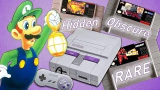 Hidden Rare Obscure SNES SUPER NINTENDO GAMES (with title screens) - SRVG Collection