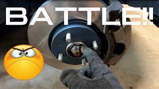 2010 Ford Focus wheel bearing replacement