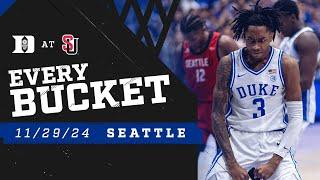 Duke 70, Seattle 48 | Every Bucket (11-29-24)