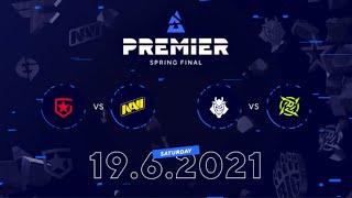 Gambit vs NAVI, G2 vs NIP | BLAST Premier Spring Final Day 5