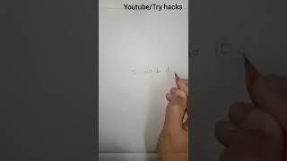 Easy pen tricks you must know . how to write soo fast ..#ytshort #tryhacks #shorts :-!