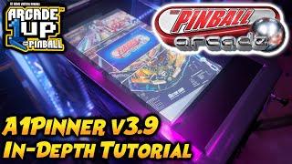 Arcade1Up Pinball Hack - A1Pinner v3.9 Tutorial/Demo | Add Pinball Arcade, Addams Family, T2, & More