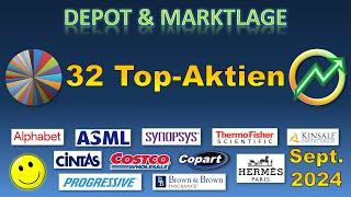 Die besten Aktien 2024 - 32 Top-Aktien im Check! - Sept. 2024 | #asml #alphabet #hermes #adobe