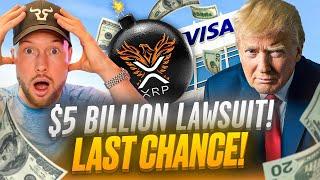 Ripple XRP Holders It's Over Tonight At 11:59 PM For The $5 Billion Visa Lawsuit! (EPIC CRYPTO NEWS)