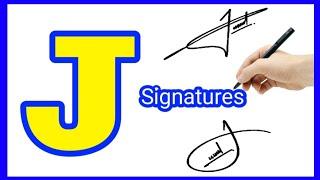  J signature style | Signature style of my name | J letter signature style